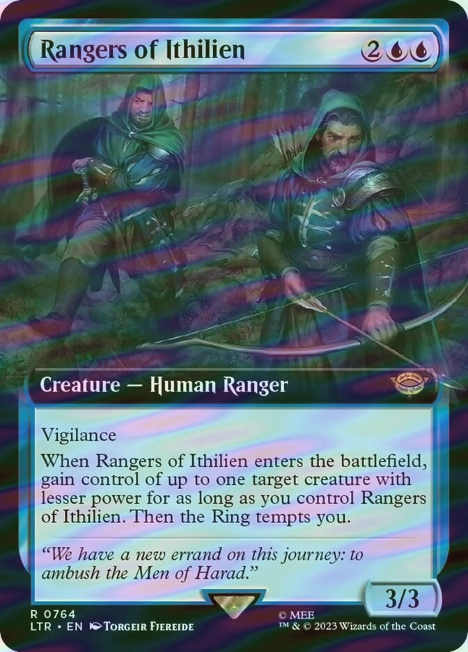 Rangers of Ithilien (LTR) (764) / Extended Art / Surge Foil