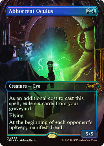 Abhorrent Oculus (DSK) (344) / Foil / Borderless