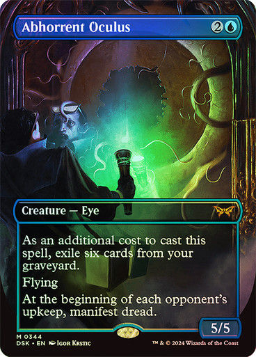 Abhorrent Oculus (DSK) (344) / Foil / Borderless