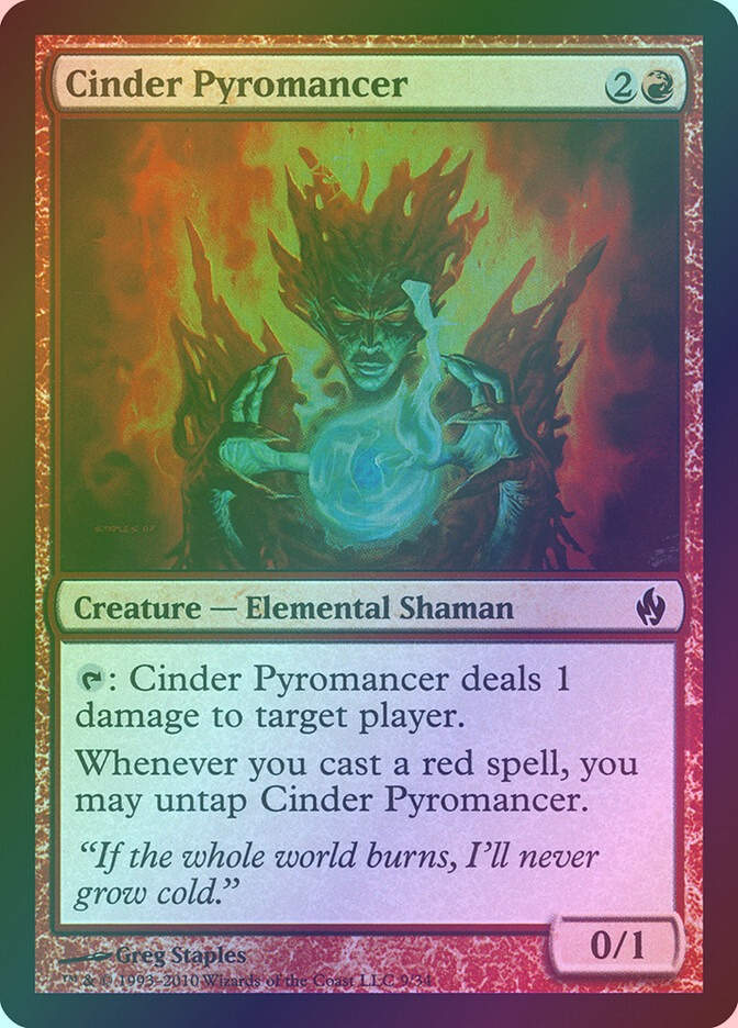 Cinder Pyromancer (PD2) (9) / Foil