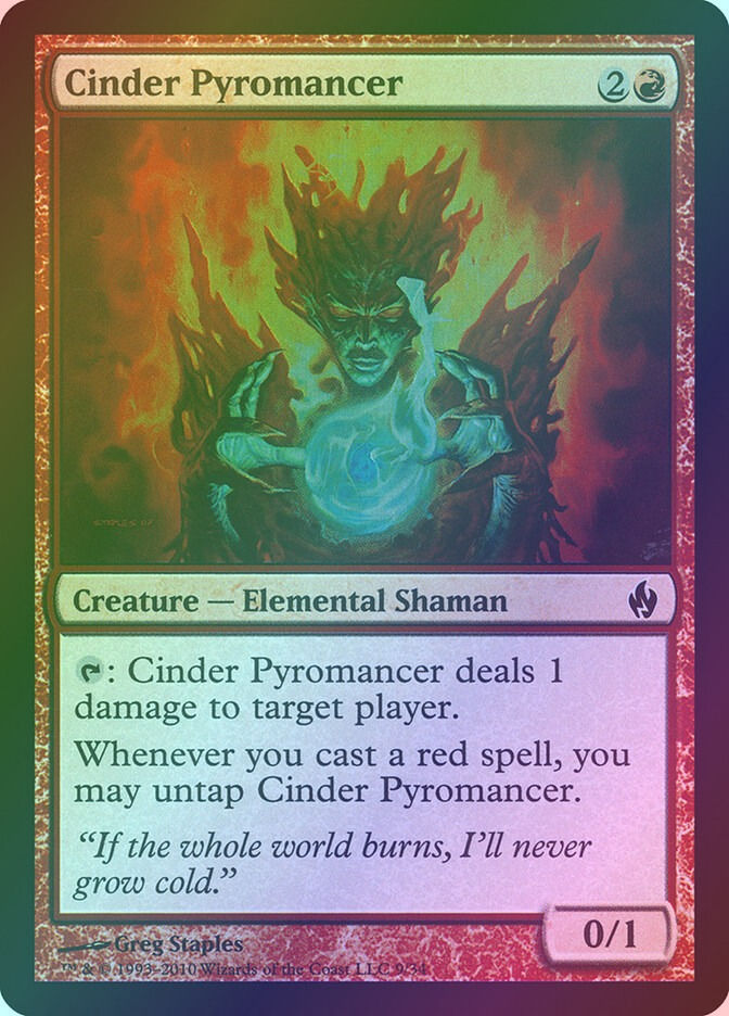 Cinder Pyromancer (PD2) (9) / Foil