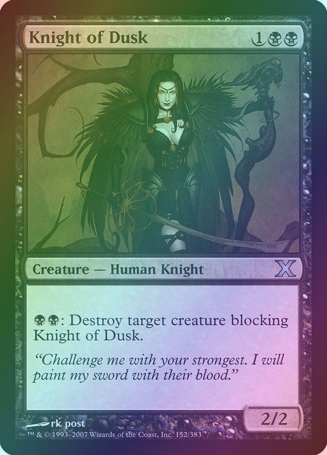 Knight of Dusk (10E) (152) / Foil