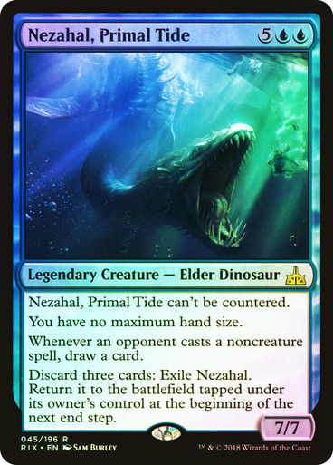 Nezahal, Primal Tide (RIX) (45) / Foil