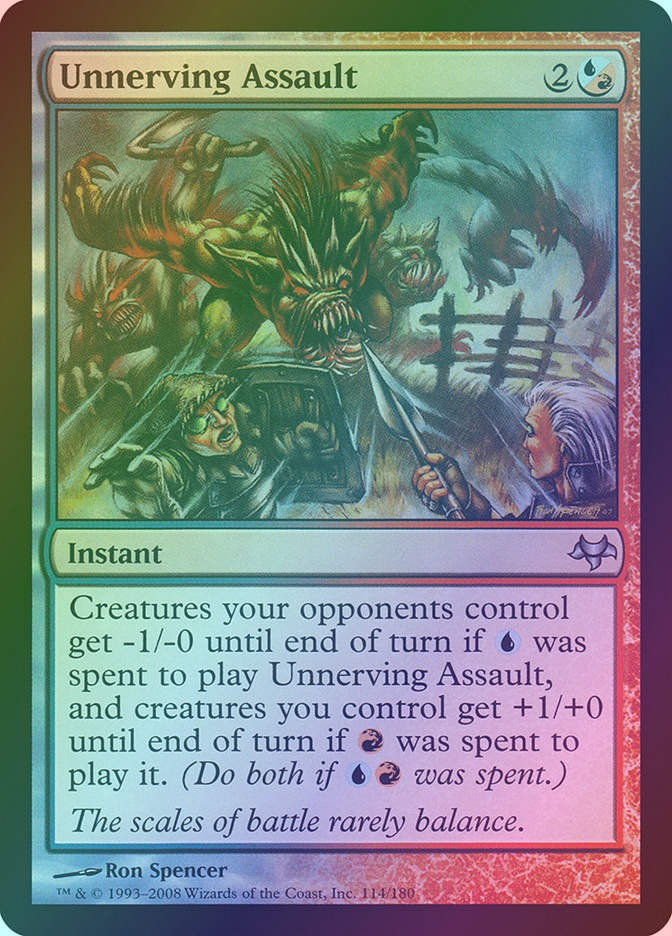 Unnerving Assault (EVE) (114) / Foil