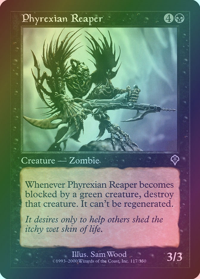 Phyrexian Reaper (INV) (117) / Foil