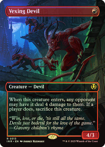 Vexing Devil (INR) (313) / Foil / Borderless
