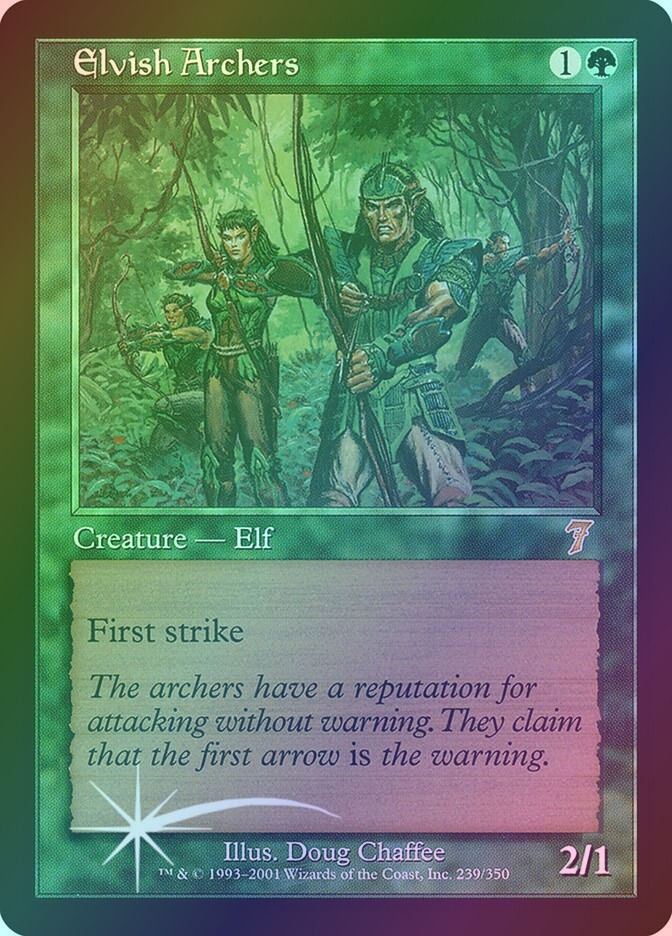 Elvish Archers (7ED) (239★) / Foil
