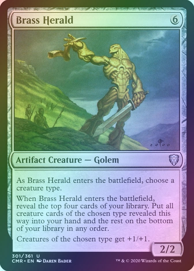 Brass Herald (CMR) (301) / Foil