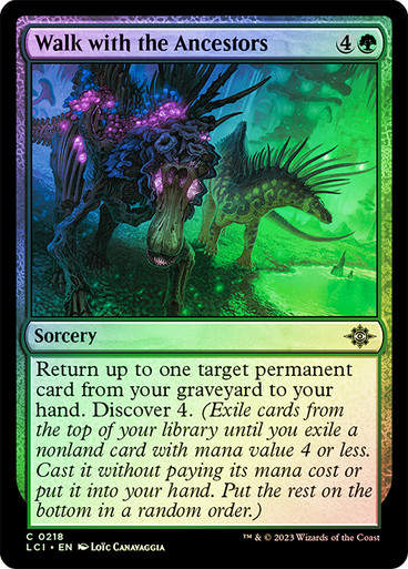 Walk with the Ancestors (lci) / Foil