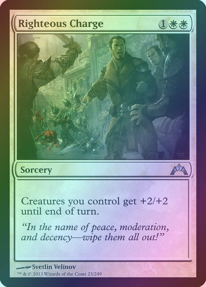 Righteous Charge (GTC) (23) / Foil
