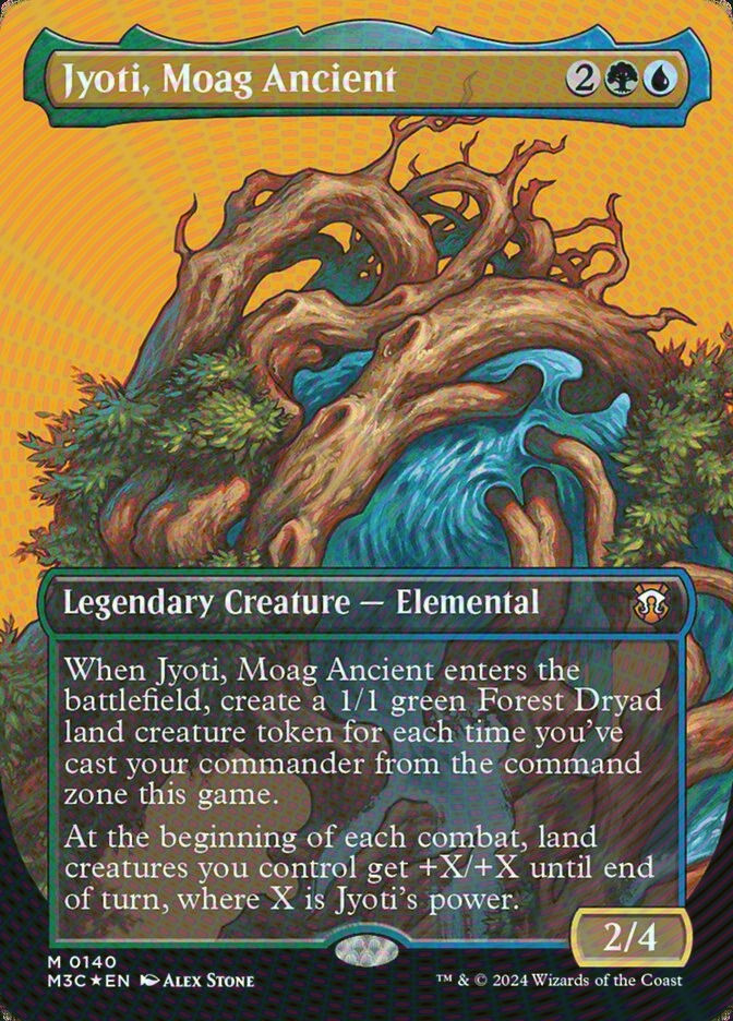 Jyoti, Moag Ancient (M3C) (140) / Borderless / Ripple Foil