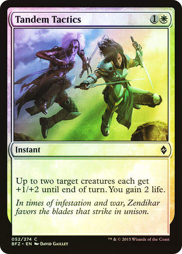 Tandem Tactics (BFZ) (52) / Foil