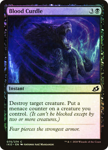 Blood Curdle (IKO) (75) / Foil