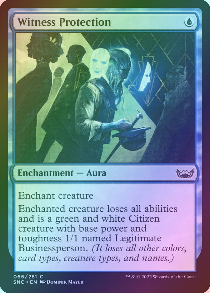 Witness Protection (SNC) (66) / Foil