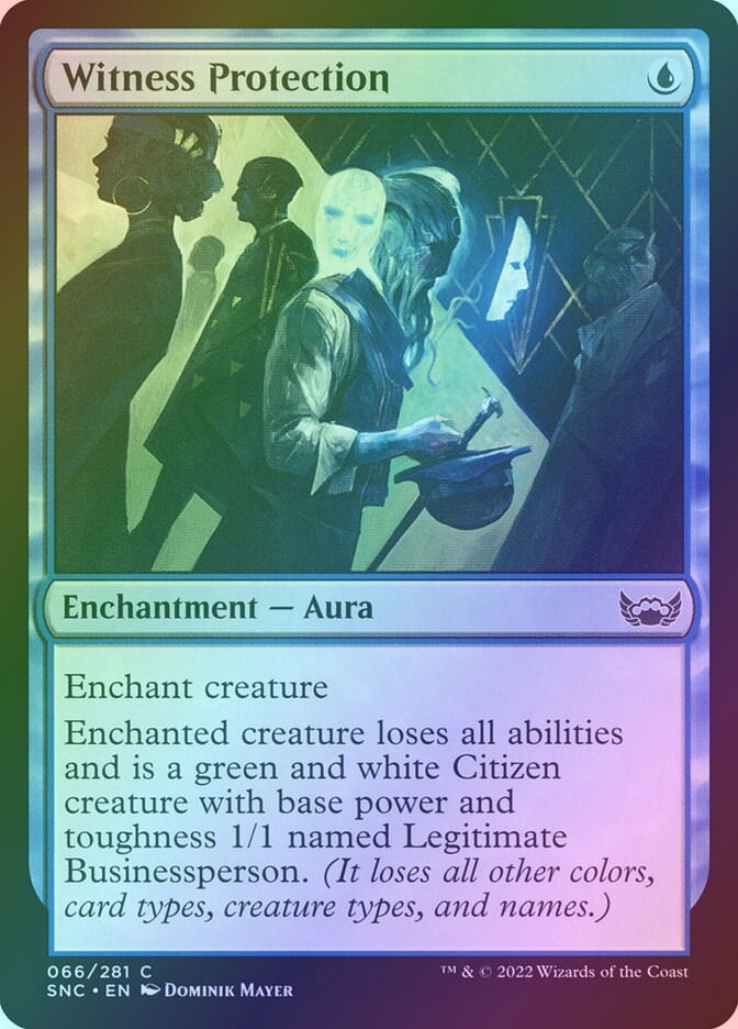 Witness Protection (SNC) (66) / Foil