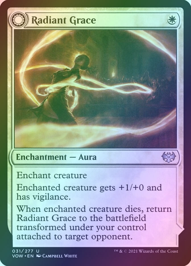 Radiant Grace // Radiant Restraints (VOW) (31) / Foil — cara 1 de 2