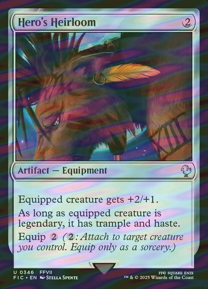 Hero's Heirloom (FIC) (346) / Surge Foil
