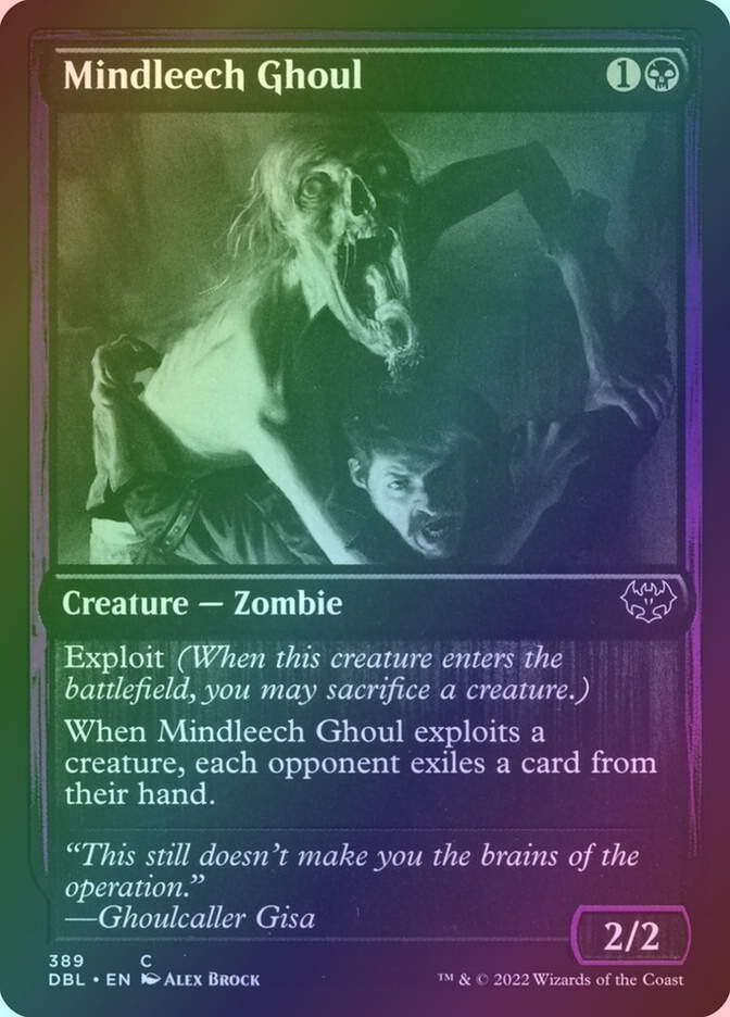 Mindleech Ghoul (DBL) (389) / Foil