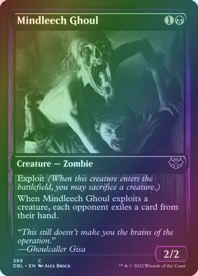 Mindleech Ghoul (DBL) (389) / Foil
