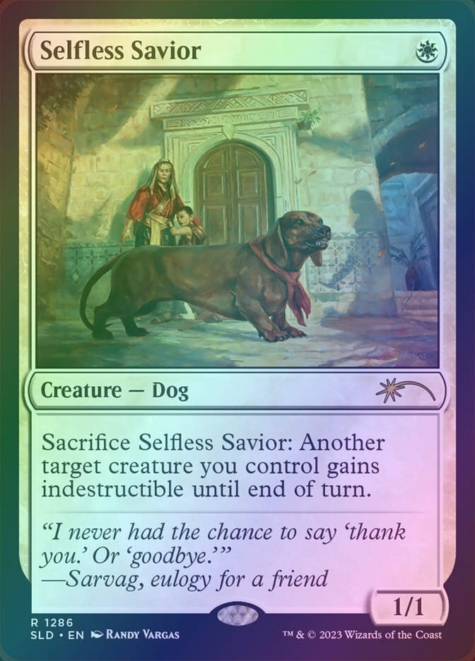 Selfless Savior (SLD) (1286) / Foil