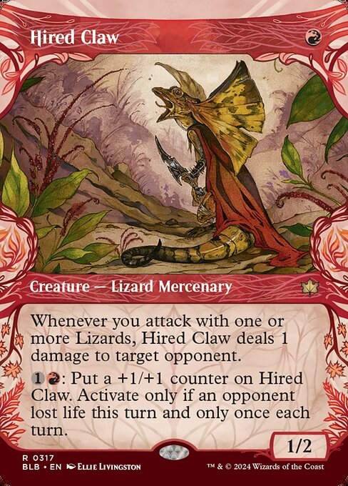 Hired Claw (blb) (317) / Showcase