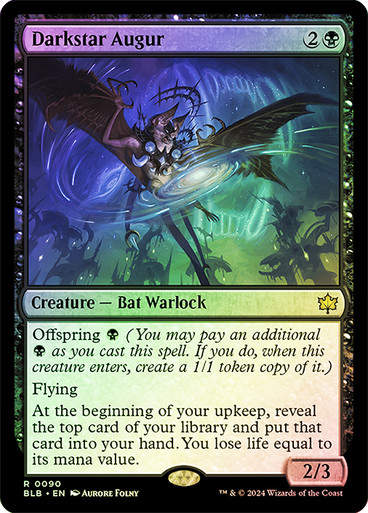 Darkstar Augur (blb) (90) / Foil