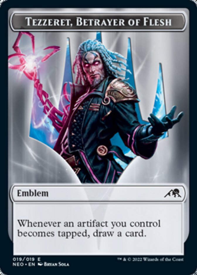 Tezzeret, Betrayer of Flesh Emblem (Token NEO)