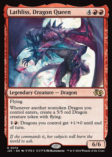 Lathliss, Dragon Queen (J25) (74) | MTG Wolf México