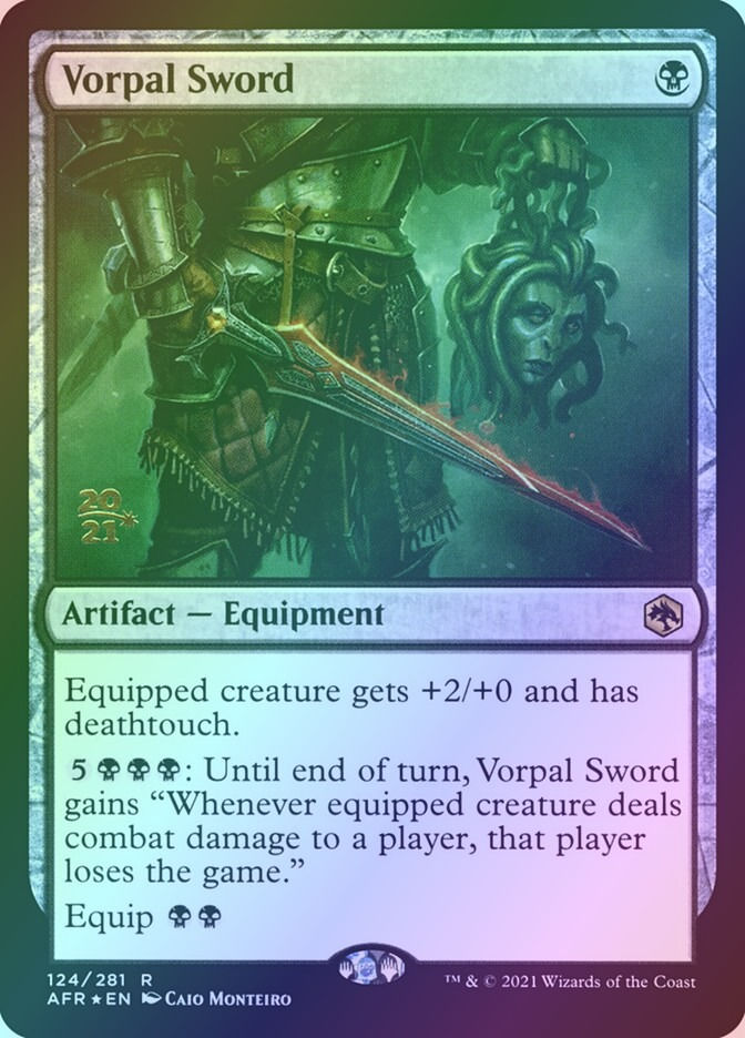 Vorpal Sword (PAFR) (124s) / Foil