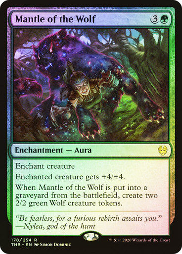 Mantle of the Wolf (THB) (178) / Foil