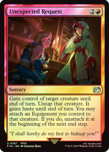 Unexpected Request (FIN) (167) / Foil