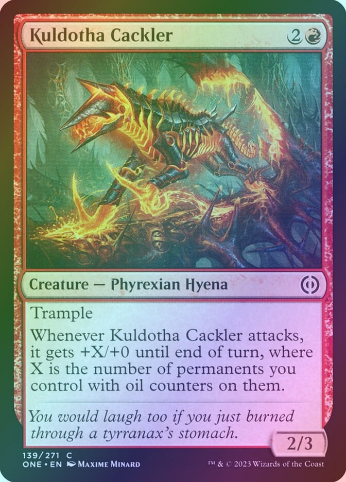 Kuldotha Cackler (ONE) (139) / Foil