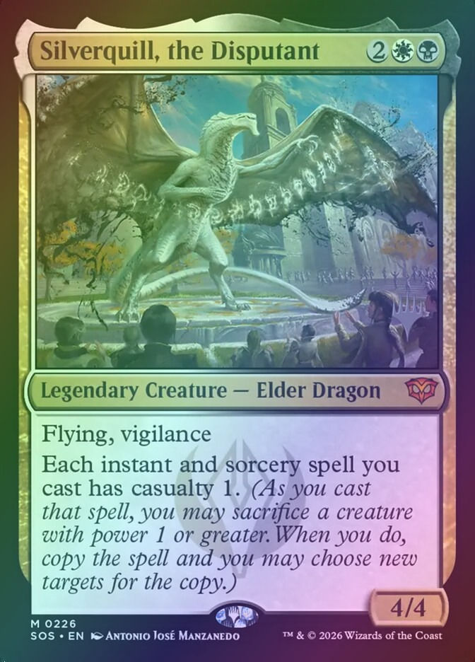 Silverquill, the Disputant (PSOS) (226p) / Foil