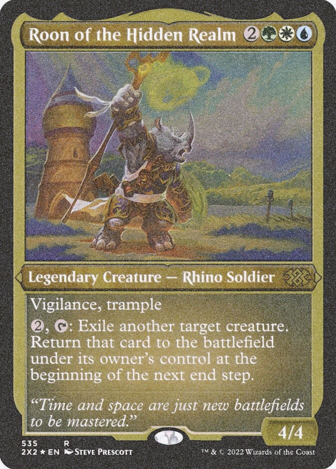 Roon of the Hidden Realm (2X2) (535) / Foil Etched