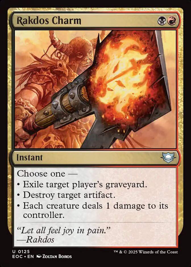 Rakdos Charm (EOC) (125)
