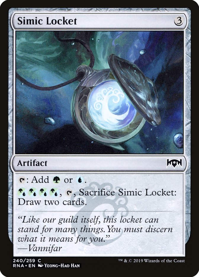 Simic Locket (RNA) (240)