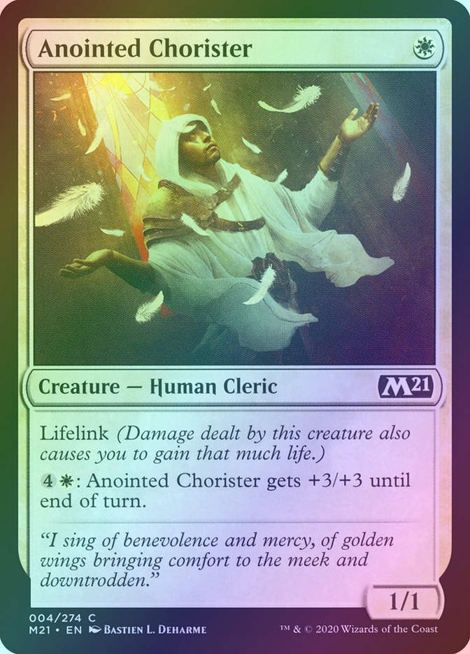 Anointed Chorister (M21) (4) / Foil