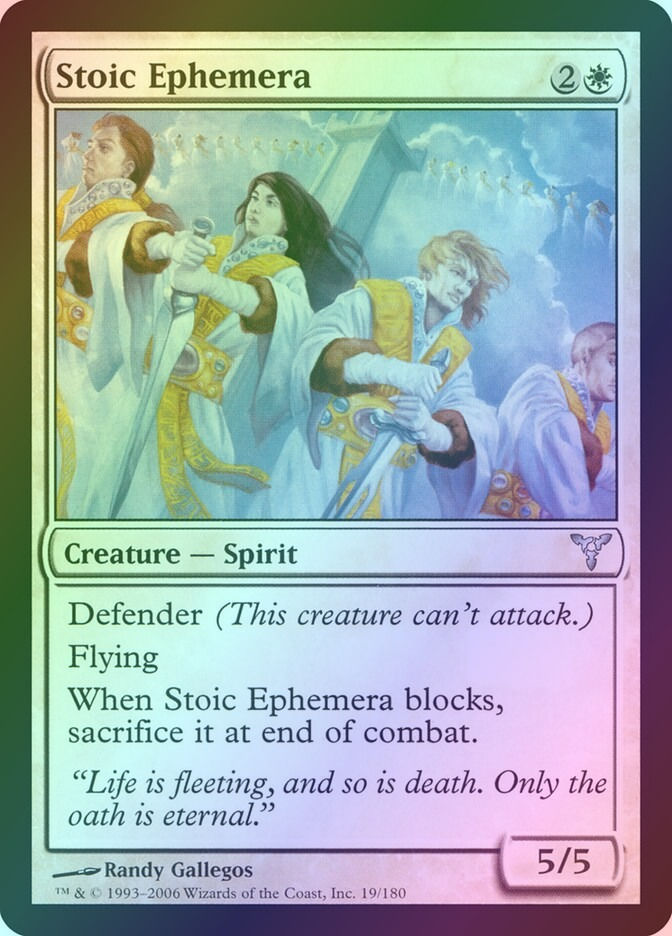 Stoic Ephemera (DIS) (19) / Foil