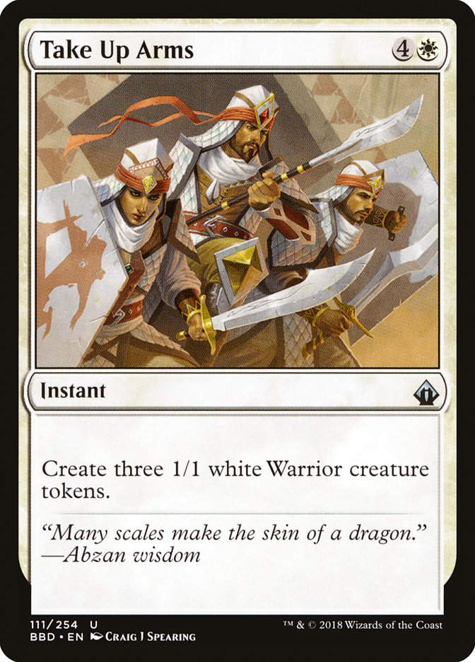 Take Up Arms (BBD) (111) / Foil