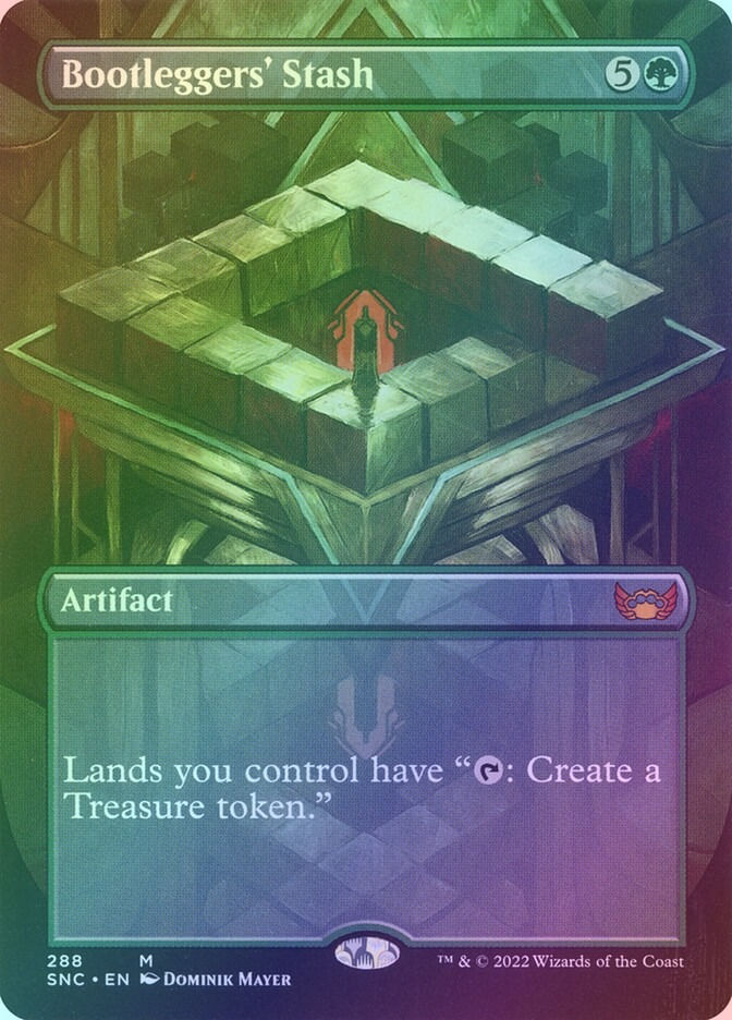 Bootleggers' Stash (SNC) (288) / Borderless / Foil