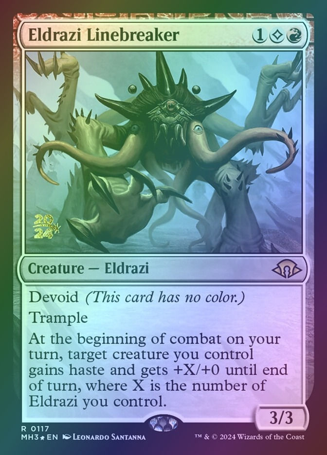 Eldrazi Linebreaker (PMH3) (117s) / Foil