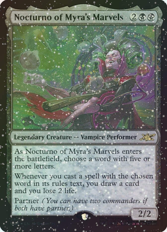 Nocturno of Myra's Marvels (UNF) (368) / Galaxy Foil