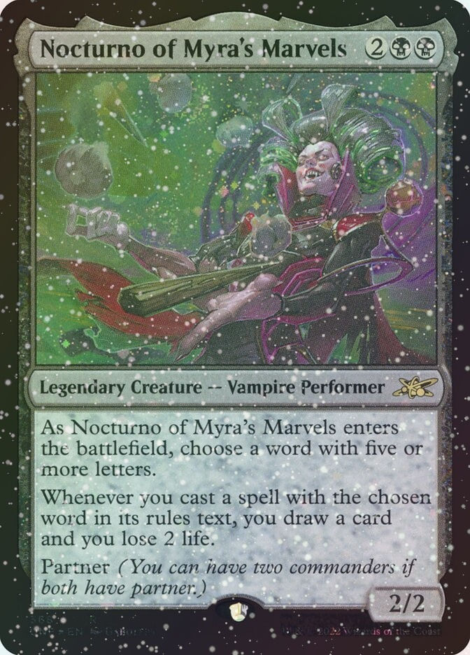 Nocturno of Myra's Marvels (UNF) (368) / Galaxy Foil