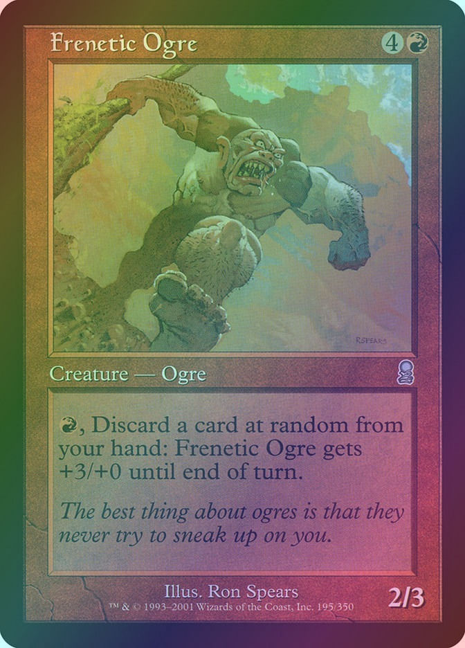 Frenetic Ogre (ODY) (195) / Foil