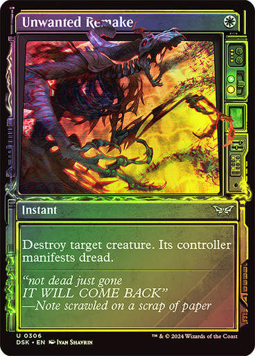 Unwanted Remake (DSK) (306) / Foil / Showcase