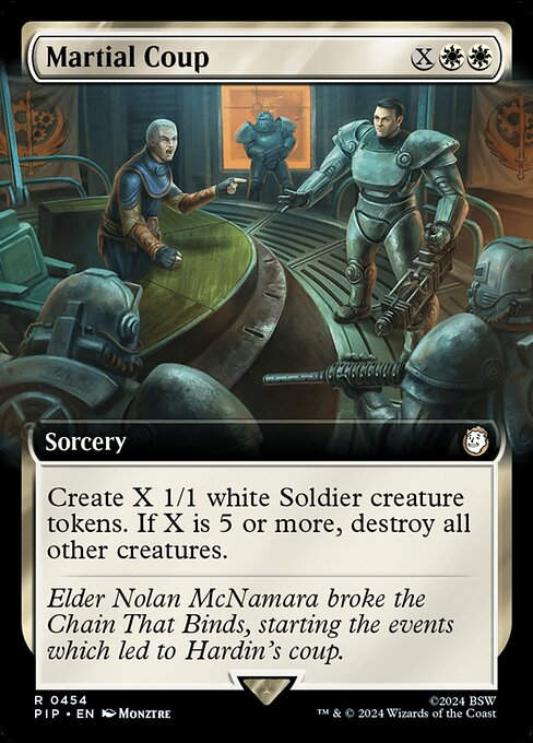 Martial Coup (pip) (454) / Extended Art