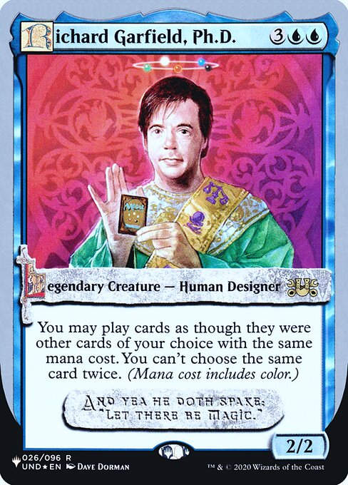 Richard Garfield, Ph.D. (ULST) (17) / Foil