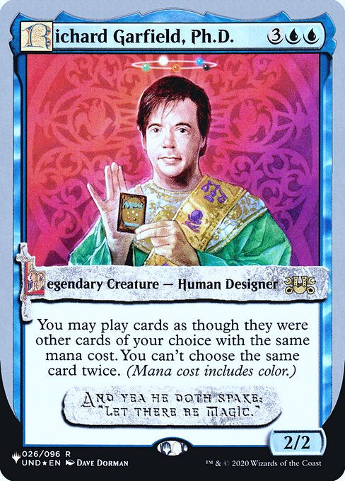 Richard Garfield, Ph.D. (ULST) (17) / Foil
