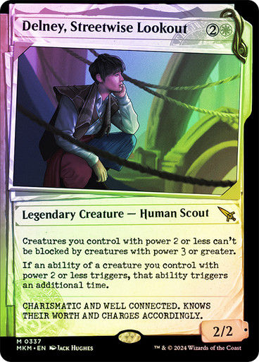 Delney, Streetwise Lookout (mkm) (337) / Showcase Foil