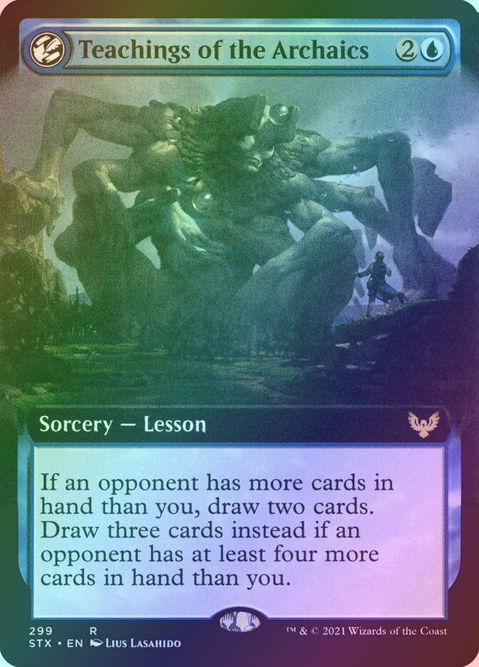 Teachings of the Archaics (STX) (299) / Extended Art / Foil